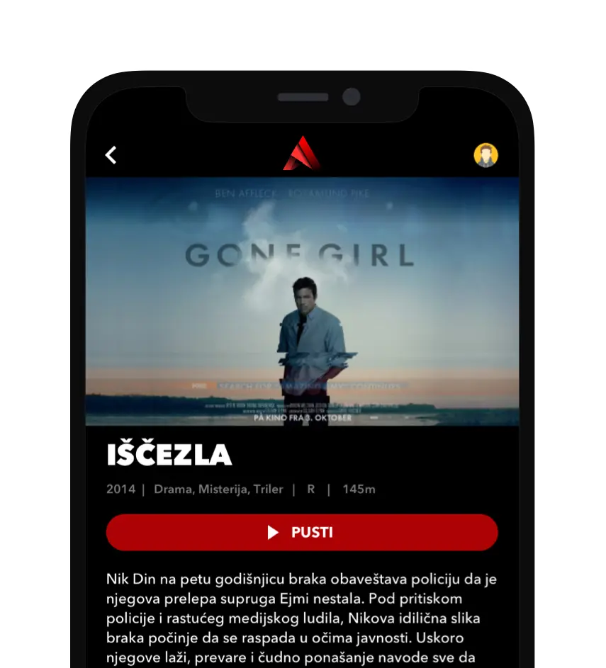Apollon na mobilnom telefonu